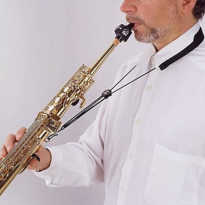 BG Model S80M Nylon Strap with Metal Hook for Soprano/Alto/Tenor Saxophone image 2