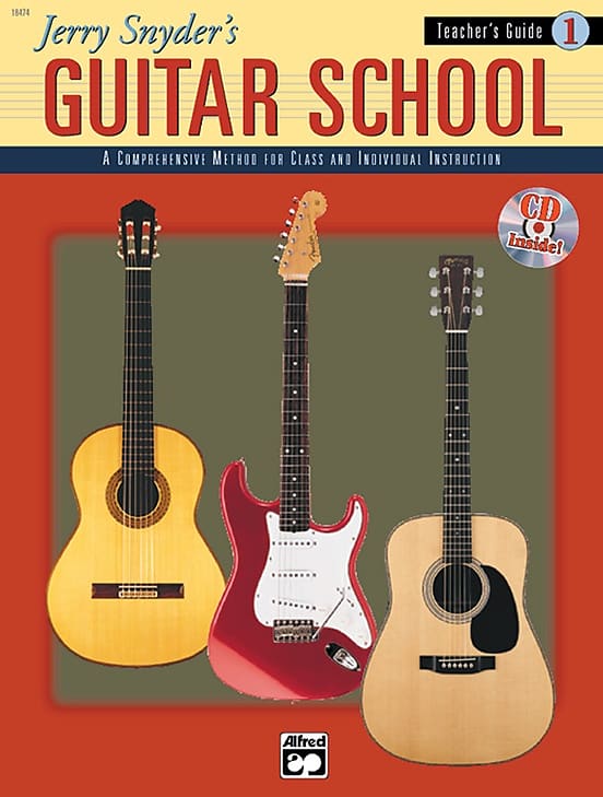 Jerry Snyder's Guitar School Bk 1 - Teacher's Guide w/CD | Reverb