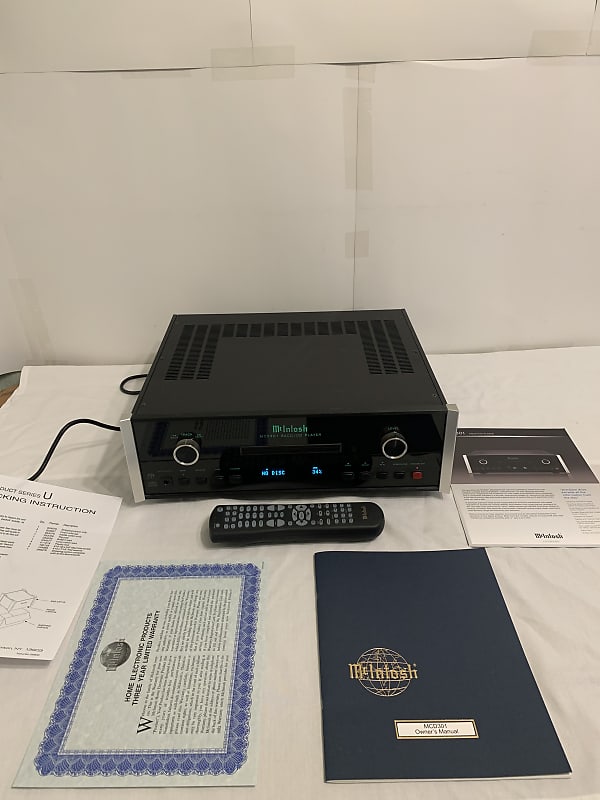 McIntosh  MCD301 cd sacd player  			