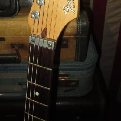 1993 Fender Strat Plus Black w Hard Case image 2