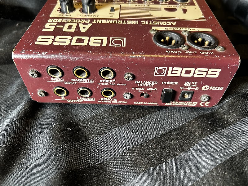 Boss AD-5 Acoustic Instrument Processor | Reverb