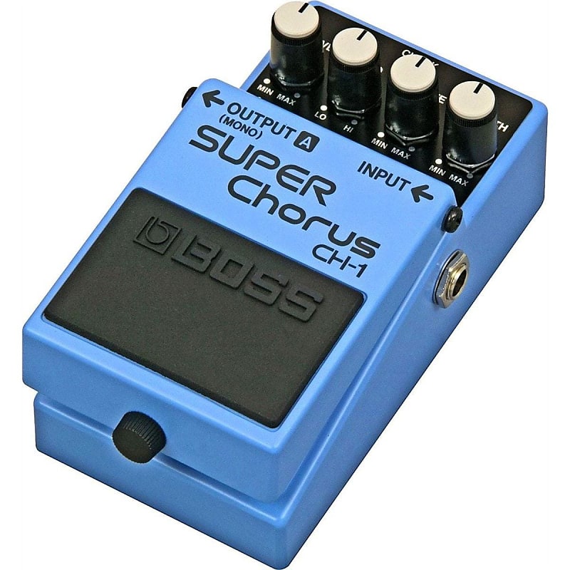 BOSS CH-1 SUPER Chorus 半年前購入美品、元箱・保証書付き Boss CH-1 Super Chorus (Blue or Pink Label) Blue - K&S Music