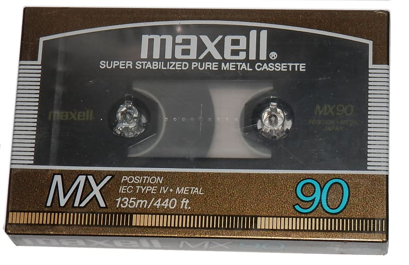 10 Maxell XLII 90 (Made in Japan) Vintage Blank Audio Cassette Tapes -  Sealed