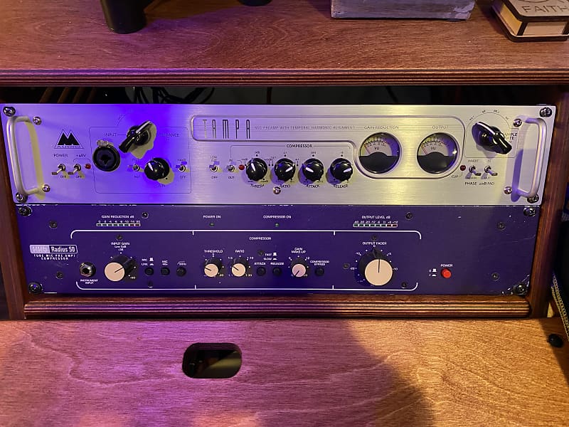 MAudio Tampa Microphone Preamp + Opto Compressor and Digital Reverb
