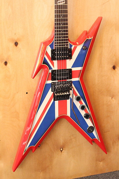 Guitares Electriques Dean Razorback Union Jack - Razorback Union