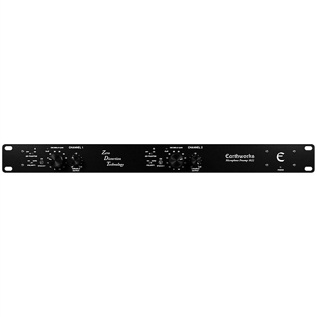 Earthworks 1022 ZDT Series 2-Channel Zero Distortion Microphone Preamp image 1