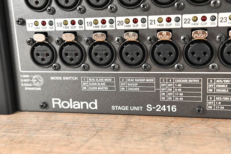 Roland S-2416 24x16 Digital Snake Stage Unit CG005AK | Reverb