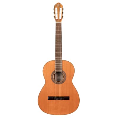 *NOS* Ortega Traditional Series R190 Made in Spain Classical Nylon String Guitar w/ Gig Bag - Natural image 2