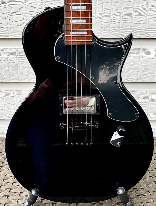 ESP LTD EC201FT Gloss Black Electric Guitar Reverb