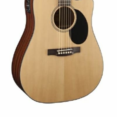 Jasmine by Takamine JD93CE-NAT Dreadnought Acoustic-Electric Guitar with CASE image 6