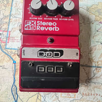 DOD FX45 Stereo Reverb | Vintage 1980s (Made in USA) | Reverb