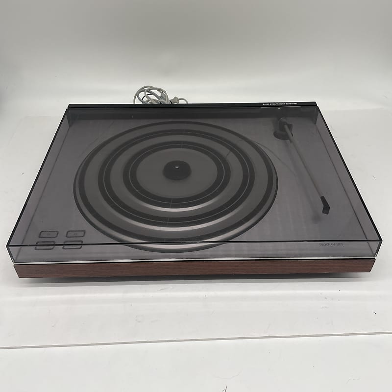 Bang &amp; Olufsen Beogram 1700 Automatic Turntable VTG Denmark Silver *NO STYLUS  			