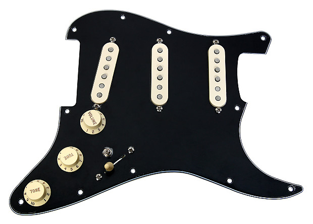 920D Custom Shop 15-12-11 Fender Custom Shop Texas Special Loaded Strat Pickguard w/ 7-Way Switching Bild 1