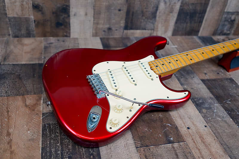 Fender Stratocaster USA 1979-1980 Candy Apple Red Refin