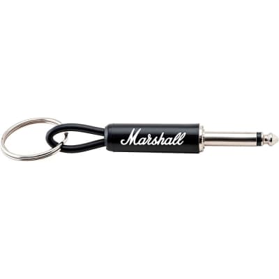 Pluginz Black Marshall Guitar Plug Keychain image 2