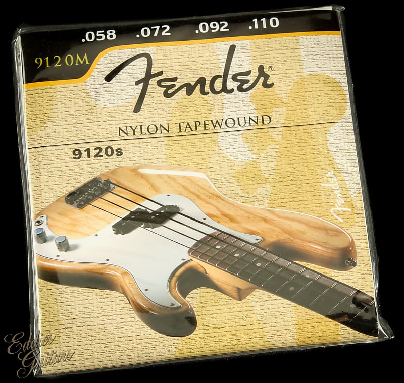 Fender Bass Strings (9 Sets) 9120M Nylon Tapewound (9 Pack)