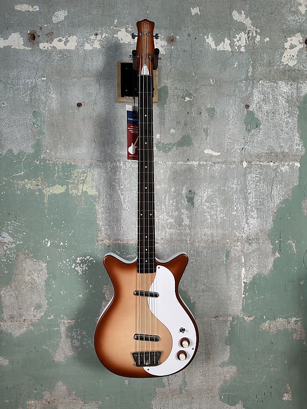 Mint Danelectro 59DC Long Scale Bass - Copper Burst image 1