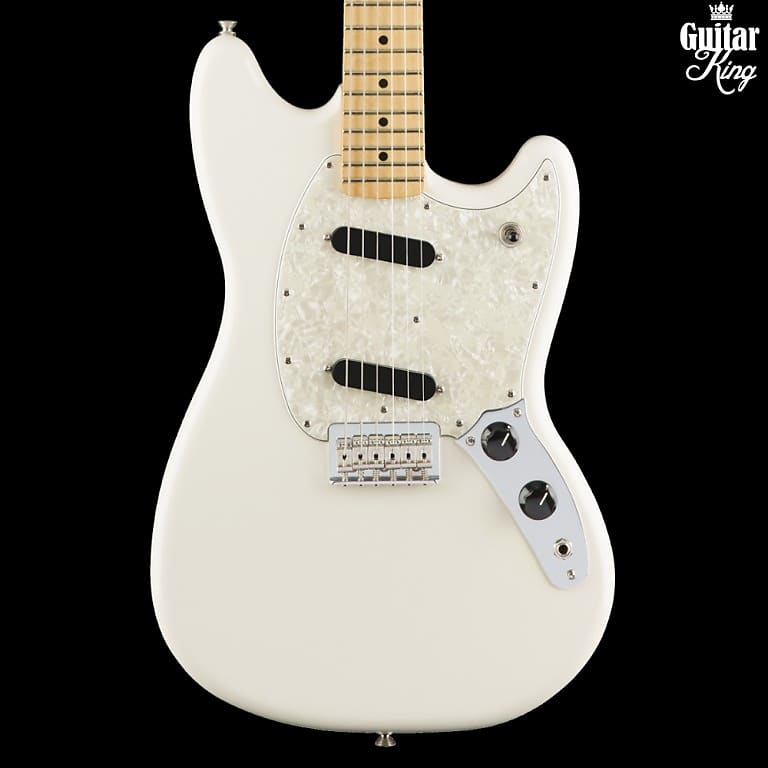 5/30まで　Fender Mustang ホワイト Fender Mustang MN Olympic White | MUSIC STORE professional
