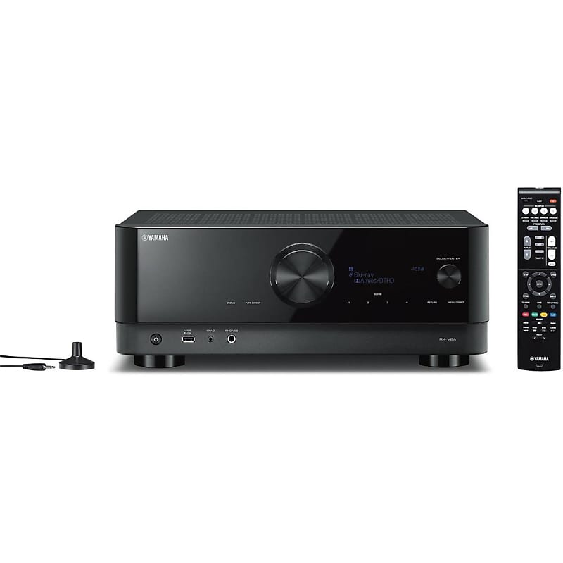 Yamaha RX-V6A 7.2-Channel AV Receiver with 8K HDMI and MusicCast  			