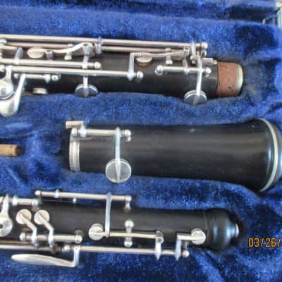 Platz brand wood  Oboe with case and reed. Made In USA image 3