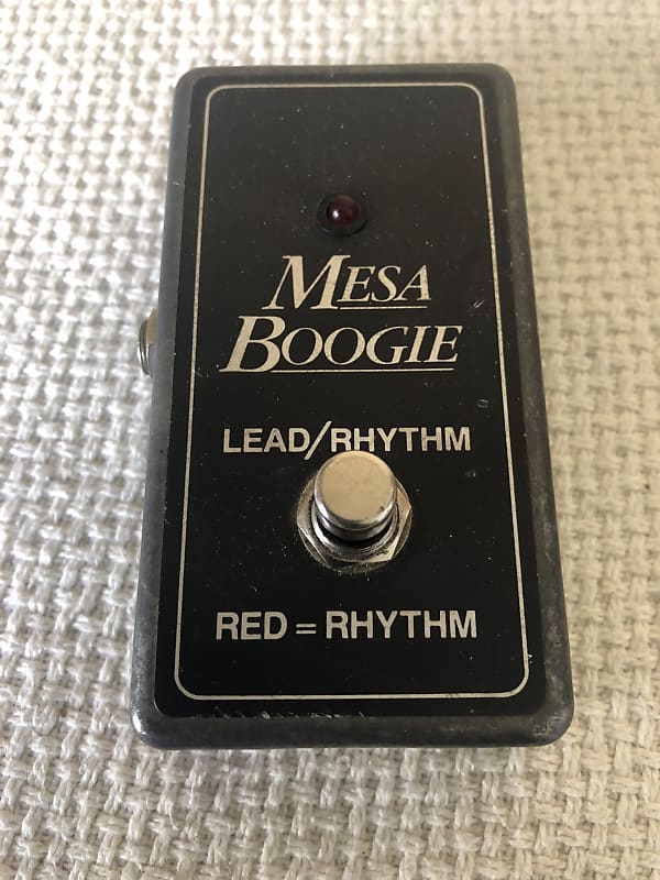 Mesa Boogie Lead Rhythm Switch | Reverb