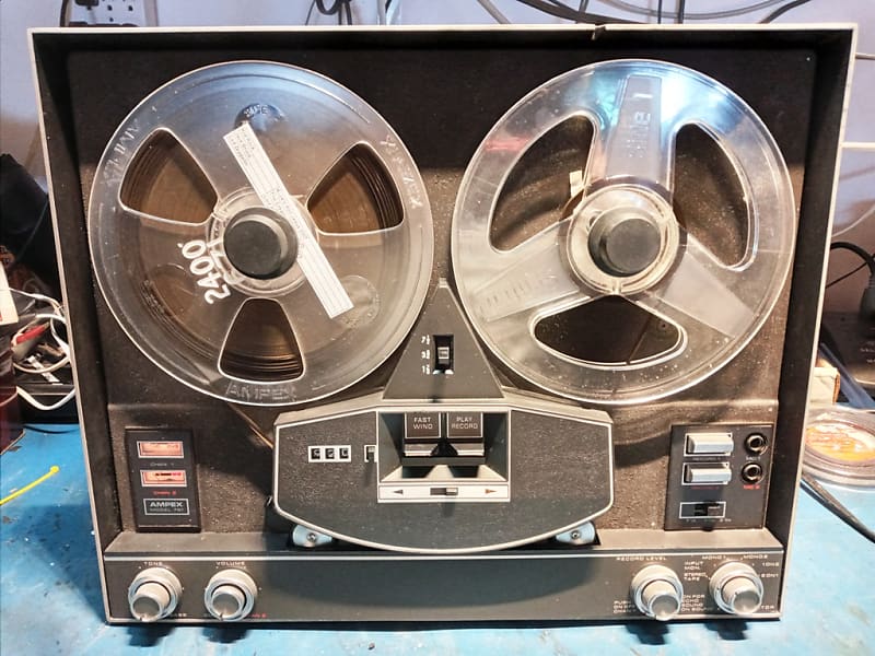 Ampex Teac ATR-700 Pro Reel To Reel Recorder 4 track 2 speed - Serviced in  full Working Order