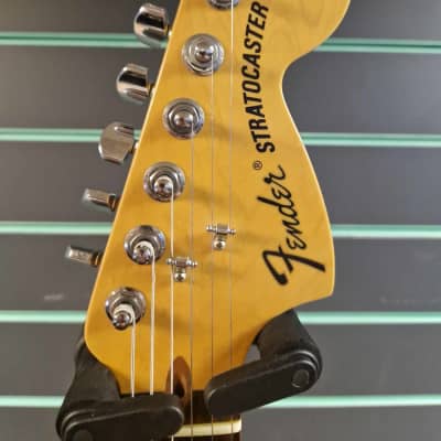 Fender Highway One Stratocaster Satin Amber 2003 Electric Guitar image 7