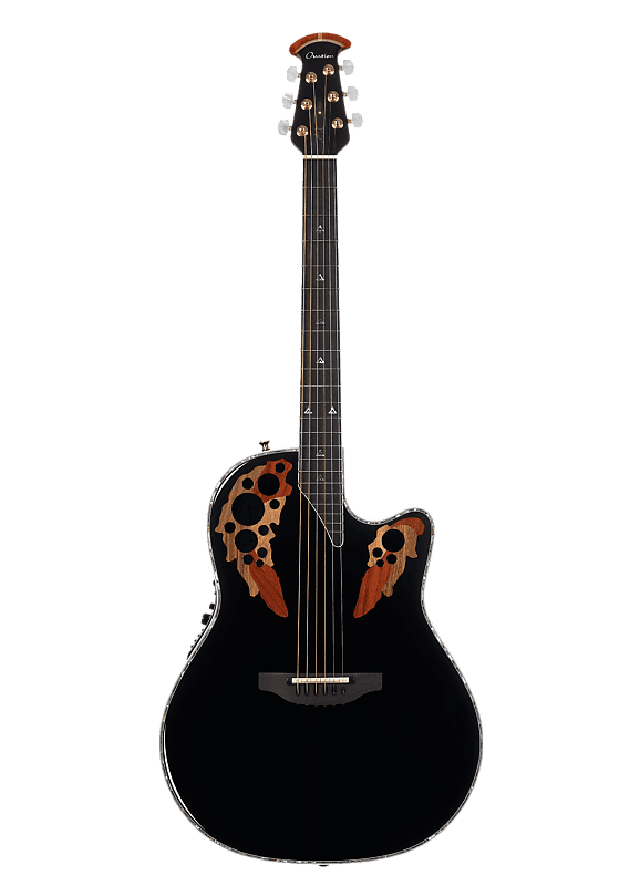 PU idea! Ovation American LX CTM Elite稀少 Ovation American LX Series 6 String Acoustic-Electric Guitar Deep