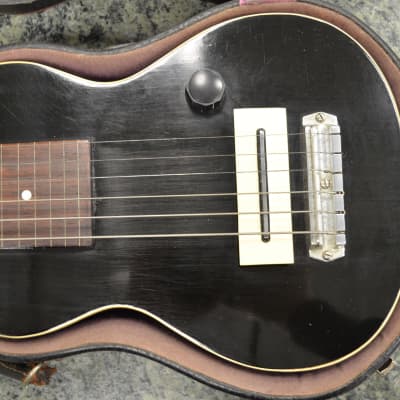 Gibson EH-100 1930s Lap Steel Black (with hard case) image 2