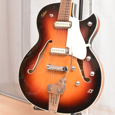 Astro Semi Acoustic – RARE 1960s German Vintage Archtop Jazz Guitar Gitarre Hopf for sale