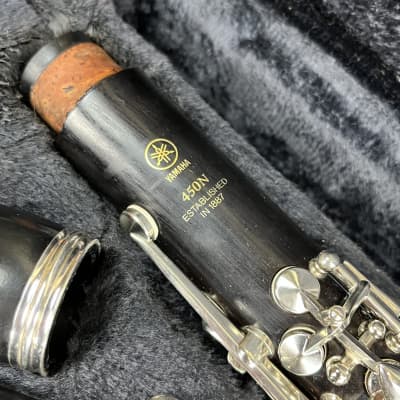 Yamaha 450N Series Intermediate Bb Wood Clarinet W/Case - (Used) image 2