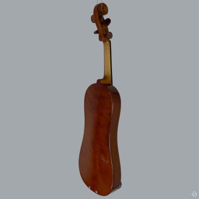 W & A. Jacot Cornerless Violin - 3/4 - Made in Neuchatel, Switzerland 1956 - w/ Case & Bow image 4