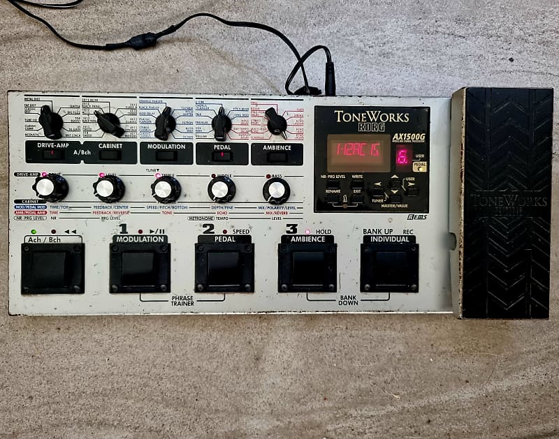 Korg ToneWorks AX1500G Multi FX Pedal | Reverb The Netherlands