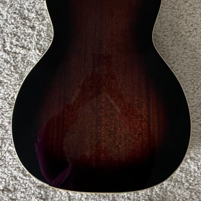 Recording King Rattlesnake Wood Body Resonator Guitar Sunburst #RR-41 VS - #Q2 image 2