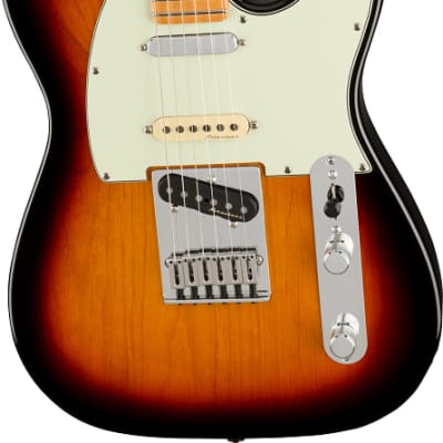 Fender Player Plus Nashville Telecaster Electric Guitar. Maple Fingerboard, 3-Color Sunburst image 5