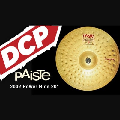 Paiste 2002 Power Ride Cymbal 20" image 2