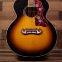 Epiphone J-200 All Solid Acoustic with Fishman Sonitone, Aged Vintage Sunburst