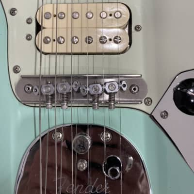 Fender Vintera '60s Jaguar Modified HH with Pau Ferro Fretboard 2019 - Present - Surf Green image 6