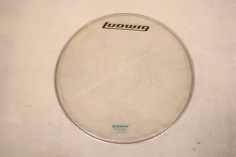 Ludwig 22 Weather Master Clear Bass Drum Head Vintage 1970s Reverb 4610