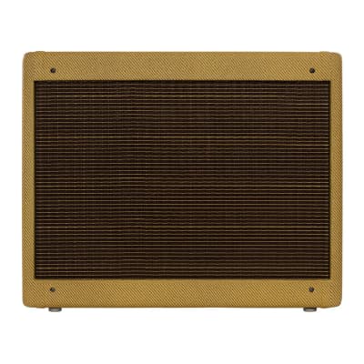 Mojotone Fender Tweed Deluxe Style 1x12 Speaker Guitar Amp Extension Cabinet with Lacquered Tweed Finish image 2