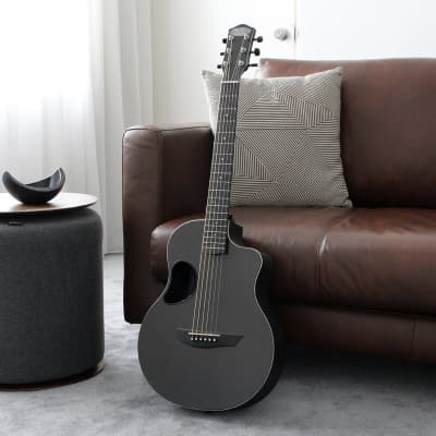 McPherson Touring Carbon Fiber Acoustic Guitar in White image 7