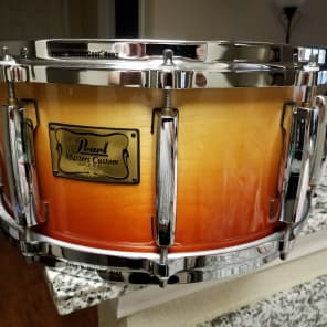 Pearl  Masters Custom Snare  Sunrise Fade image 5