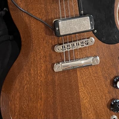 Gibson Mini humbucker pickups set neck/bridge RHY/lead - Silver image 5