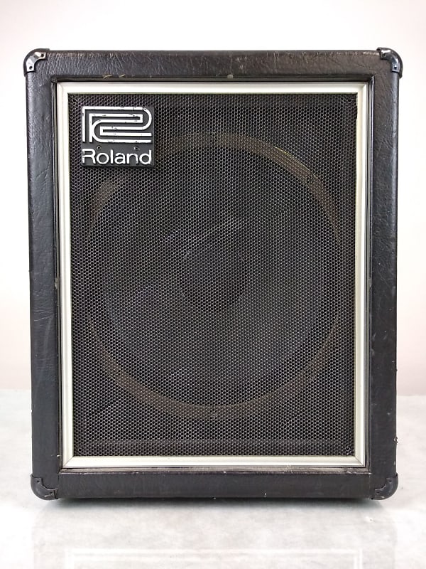 Vintage Roland Super Cube 60 Silver Tolex 1x12 Combo amp