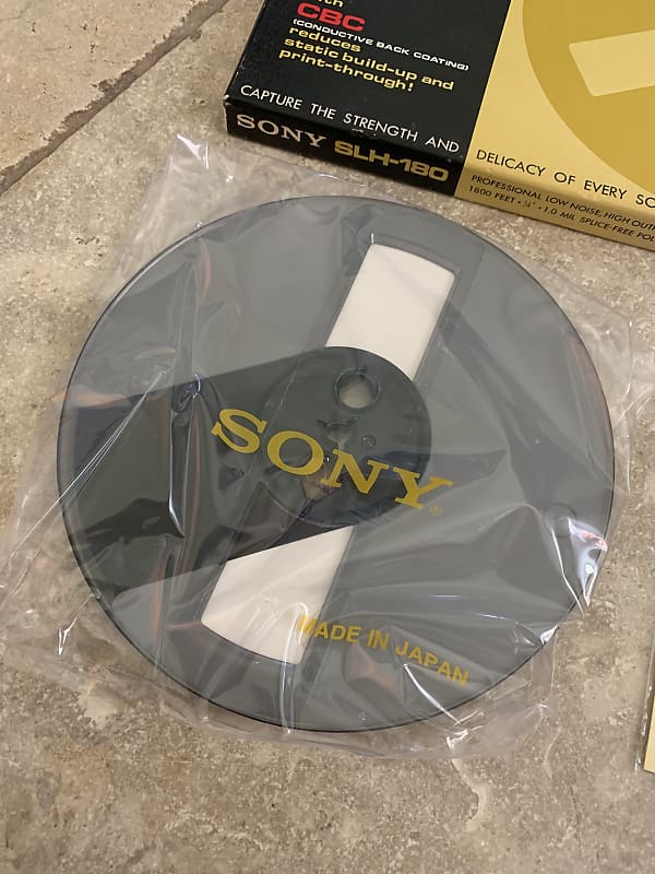 Sony SLH-180 Vintage 1/4 Tape NOS