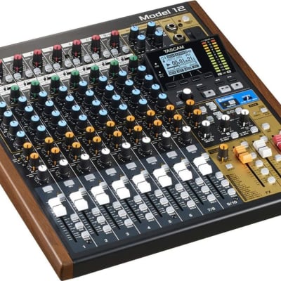 Tascam Model 12 Mixer, USB Audio Interface, and Multitrack Recorder image 4