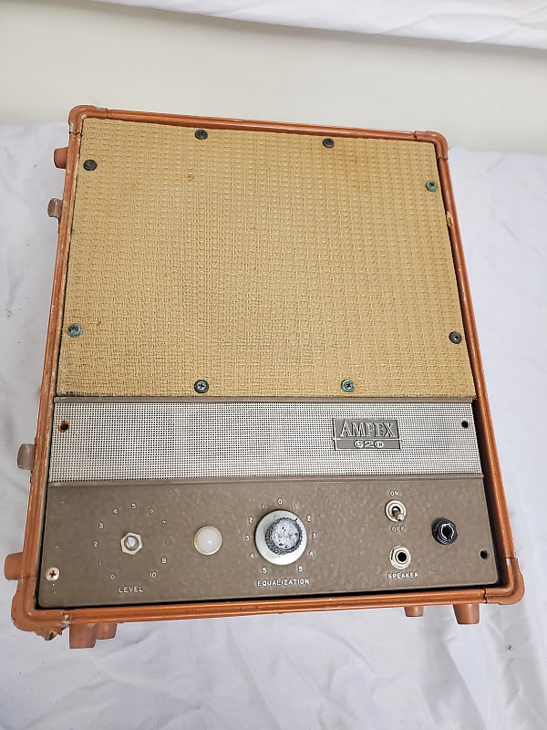 Vintage Ampex 620 Suitcase Tube Amplifier / Amp Speaker All | Reverb