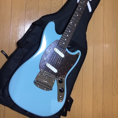 Fender Japan Mustang MG69 Sonic Blue Electric Guitar Made in