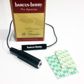 Barcus-Berry 1457 Outsider Piezo Acoustic Guitar Pickup with Jack