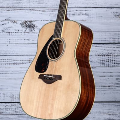 Yamaha Left-Handed Acoustic Guitar | FG820L image 3